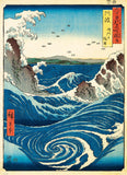 Naruto Whirlpool - Utagawa Hiroshige | Fine Art Collection | Eurographics | 1000 Pieces | Jigsaw Puzzle - Puzzles +
