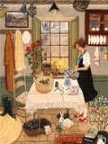 Nettle Tea - Loré Pemberton | New York Puzzle Company | 1000 Pieces | Jigsaw Puzzle - Puzzles +