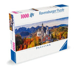 Neuschwanstein Castle - Bavaria | Ravensburger | 1000 Pieces | Panorama Jigsaw Puzzle - Puzzles +