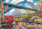 Newcastle - Derek Roberts | Gibsons | 500 XL Pieces | Jigsaw Puzzle - Puzzles +