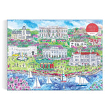 Newport Mansions - Michael Storrings | Galison | 1000 Pieces | Jigsaw Puzzle - Puzzles +