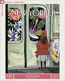 Next Stop Spring - Jenny Kroik | New York Puzzle Company | 500 Pieces | Jigsaw Puzzle - Puzzles +