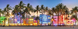 Night Glow On Ocean Drive | Ravensburger | 1000 Pieces | Panorama Jigsaw Puzzle - Puzzles +
