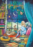 Nightfall - Kat Fedora | Magnolia | 1000 Pieces | Jigsaw Puzzle - Puzzles +