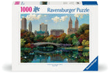 NY Central Park Bow Bridge | Ravensburger | 1000 Pieces | Jigsaw Puzzle - Puzzles +