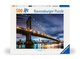 NY The City That Never Sleeps | Ravensburger | 500 Pieces | Jigsaw Puzzle - Puzzles +