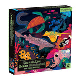 Ocean Illuminated - Glow In The Dark | Mudpuppy | 500 Pieces | Jigsaw Puzzle - Puzzles +