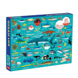 Ocean Life | Mudpuppy | 1000 Pieces | Jigsaw Puzzle - Puzzles +