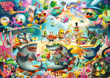 Ocean Lounge | Dean MacAdam's Classic Tales | Ravensburger | 1000 Pieces | Jigsaw Puzzle - Puzzles +