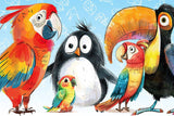 Odd Bird Out | Micro Puzzles | 150 Pieces | Micro Jigsaw Puzzle - Puzzles +