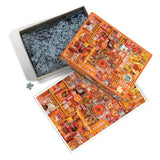 Orange - Colour Project | Shelley Davies | Cobble Hill | 1000 Pieces | Jigsaw Puzzle - Puzzles +