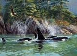Orcas - Persis Clayton Weirs | Cobble Hill | 1000 Pieces | Jigsaw Puzzle - Puzzles +