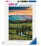 Orcia Valley - Tuscany | Ravensburger | 1000 Pieces | Jigsaw Puzzle - Puzzles +