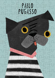 Pablo Pugcasso | Happily | 99 Pieces | Mini Jigsaw Puzzle - Puzzles +