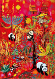 Pandas - Magali Modoux | Magnolia | 1000 Pieces | Jigsaw Puzzle - Puzzles +