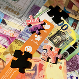 Paper Currency | Botop Blackcard | 1000 Pieces | Jigsaw Puzzle - Puzzles +