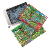 Par For The Course | Doodletown | Cobble Hill | 1000 Pieces | Jigsaw Puzzle - Puzzles +