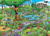 Par For The Course | Doodletown | Cobble Hill | 1000 Pieces | Jigsaw Puzzle - Puzzles +