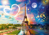 Paris - Day And Night | Lars Stewart | Schmidt | 2000 Pieces | Jigsaw Puzzle - Puzzles +