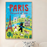 Paris - Gaspard et Lisa | Botop Blackcard | 1000 Pieces | Jigsaw Puzzle - Puzzles +