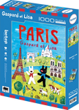 Paris - Gaspard et Lisa | Botop Blackcard | 1000 Pieces | Jigsaw Puzzle - Puzzles +