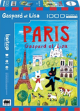 Paris - Gaspard et Lisa | Botop Blackcard | 1000 Pieces | Jigsaw Puzzle - Puzzles +