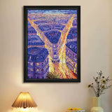 Paris Night | Botop Blackcard | 1000 Pieces | Jigsaw Puzzle - Puzzles +