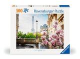Paris Skyline Photo | Ravensburger | 500 Pieces | Jigsaw Puzzle - Puzzles +