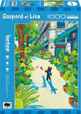 Paris Street - Gaspard et Lisa | Botop Blackcard | 1000 Pieces | Jigsaw Puzzle - Puzzles +