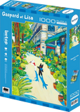 Paris Street - Gaspard et Lisa | Botop Blackcard | 1000 Pieces | Jigsaw Puzzle - Puzzles +