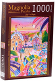 Park Guell - Nolwenn Denis | Magnolia | 1000 Pieces | Jigsaw Puzzle - Puzzles +
