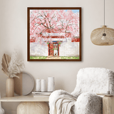 Peach Blossom | Botop Blackcard | 1000 Pieces | Jigsaw Puzzle - Puzzles +