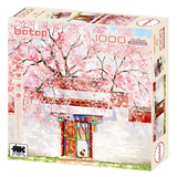 Peach Blossom | Botop Blackcard | 1000 Pieces | Jigsaw Puzzle - Puzzles +