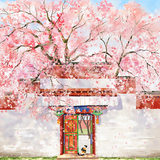Peach Blossom | Botop Blackcard | 1000 Pieces | Jigsaw Puzzle - Puzzles +