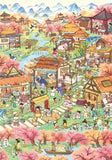 Peach Blossom | Fusion | Botop | 1000 Pieces | Jigsaw Puzzle - Puzzles +