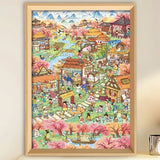 Peach Blossom | Fusion | Botop | 1000 Pieces | Jigsaw Puzzle - Puzzles +