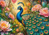 Peacock's Paradise | CherryPazzi | 1000 Pieces | Jigsaw Puzzle - Puzzles +