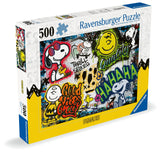 Peanuts Graffiti | Ravensburger | 500 Pieces | Jigsaw Puzzle - Puzzles +