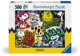 Peanuts Graffiti | Ravensburger | 500 Pieces | Jigsaw Puzzle - Puzzles +