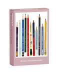 Pencils | Happily | 99 Pieces | Mini Jigsaw Puzzle - Puzzles +