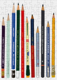 Pencils | Happily | 99 Pieces | Mini Jigsaw Puzzle - Puzzles +