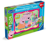 Peppa Pig | Ravensburger | 2 x 24 Pieces | Jigsaw Puzzle - Puzzles +