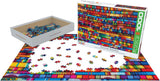 Peruvian Blankets - Colours Of The World | Eurographics | 1000 Pieces | Jigsaw Puzzle - Puzzles +
