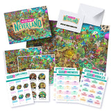 Peter Pan's Neverland | Vizzles - Series 3 | Great Games | 1000 Pieces | Jigsaw Puzzle - Puzzles +