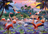 Pink Flamingos | Ravensburger | 1000 Pieces | Jigsaw Puzzle - Puzzles +