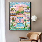 Pink Holiday | Botop Blackcard | 1000 Pieces | Jigsaw Puzzle - Puzzles +