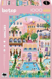 Pink Holiday | Botop Blackcard | 1000 Pieces | Jigsaw Puzzle - Puzzles +