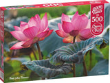Pink Lotus Flowers | CherryPazzi | 500 Pieces | Jigsaw Puzzle - Puzzles +