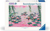 Pink Water Lillies - Mauro Bergonzoli | Ravensburger | 4000 Pieces | Jigsaw Puzzle - Puzzles +