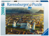 Pisa & Mount Pisano | Ravensburger | 2000 Pieces | Jigsaw Puzzle - Puzzles +